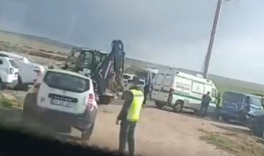 Kırşehir'de Tarlada Gömülü Kadın Cesedi Bulundu