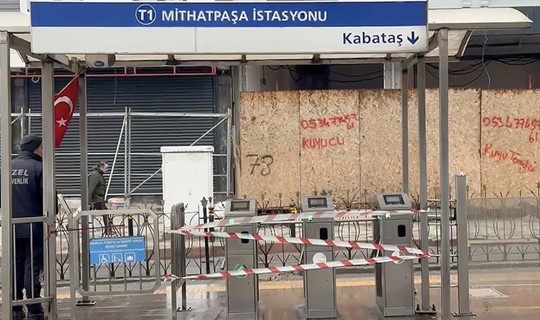 Kabataş-Bağcılar Tramvay Hattı'nda Arıza