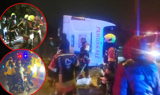 Balıkesir'de Yolcu Otobüsü Devrildi: Ölü ve Çok Sayıda Yaralı Var