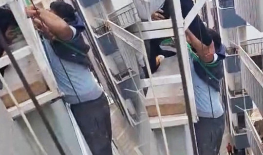 İnşaatta Asansör Faciası: 5. Katta Balkon Demirlerine Tutunup Hayatta Kaldı