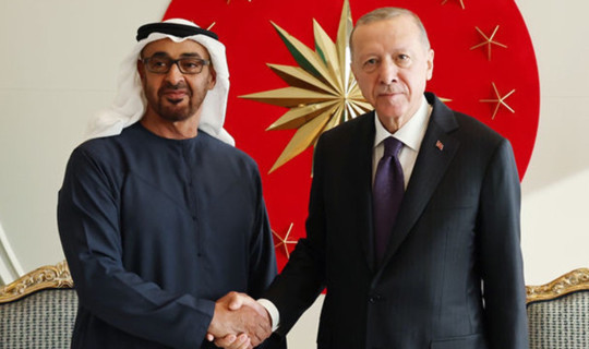Cumhurbaşkanı Erdoğan, BAE Devlet Başkanı İle Görüştü