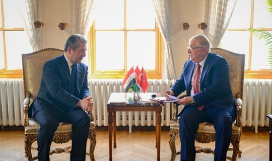 MSB Duyurdu: Bakan Güler, Barzani'yi Ağırladı