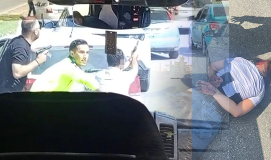 Gaziantep’te Korku Dolu Anlar! Taksiciyi Rehin Alıp Polise Ateş Açtı