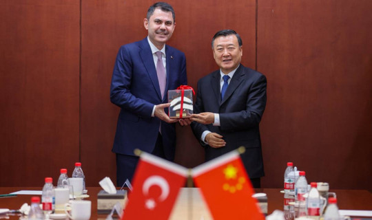 Bakan Kurum, Çin'in Konut ve Kentsel-Kırsal Kalkınma Bakanı İle Bir Araya Geldi