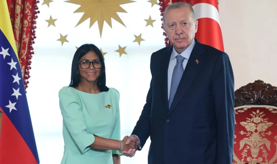 Cumhurbaşkanı Erdoğan, Venezuela Lideri Rodriguez'i Ağırladı
