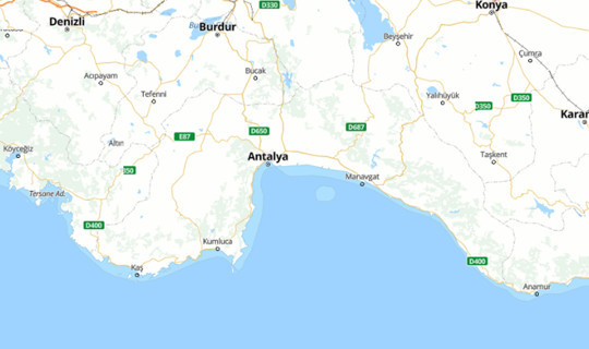 Antalya Kaş Açıklarında Deprem