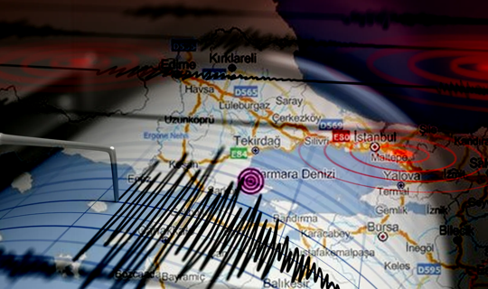 Marmara Denizi'nde 3.6 Büyüklüğünde Deprem