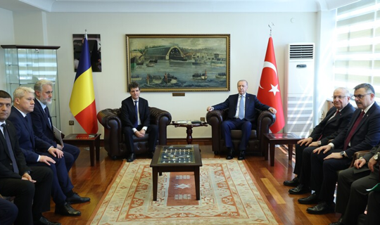 Cumhurbaşkanı Erdoğan'dan Romanya'yla Karadeniz'de İş birliği Vurgusu