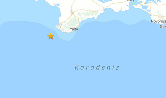 Karadeniz'de Peş Peşe Depremler
