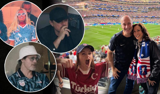 Türkiye-ABD Maçında Yıldızlar Geçidi! Hollywood'un Dev İsimleri Aynı Tribünde