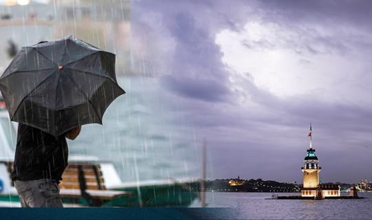 İstanbul'da Hava Tersine Dönüyor: Meteoroloji Tarih Verdi, Sağanak ve Rüzgar Kapıda