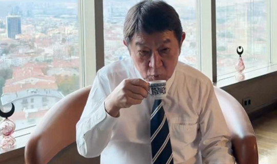 Japonya Dışişleri Bakanı Motegi Türk Kahvesi İçip Dünya Siyaseti İçin Fal Kapattı