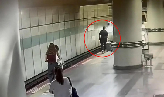 İstanbul'da Dehşet Anları! Görme Engelli Genç Raylara Düşüp Trenin Altında Kaldı