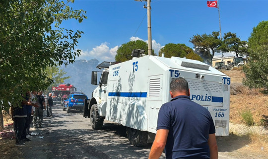 Edremit'te Çıkan Orman Yangını Kontrole Alındı