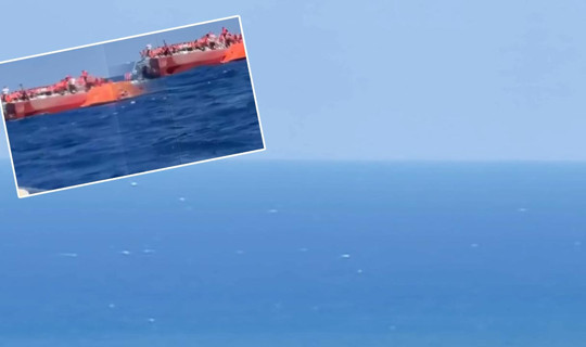 Girne Açıklarında Can Pazarı: Yüzlerce Yolcusu Bulunan Gemi Battı! Ölü ve Kayıplar Var