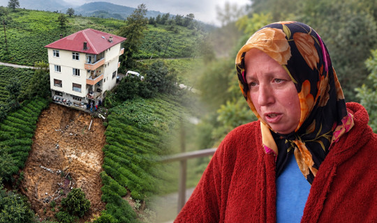 'Ev Gidiyor' Çığlığıyla Uyandılar: Rize'de Altındaki Toprak Kopan Evde Can Pazarı