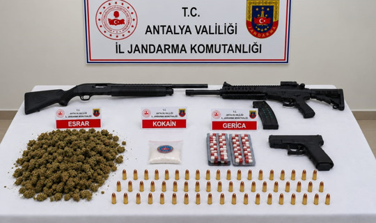 Antalya'da Uyuşturucu Operasyonu, 20 Şüpheli Yakalandı