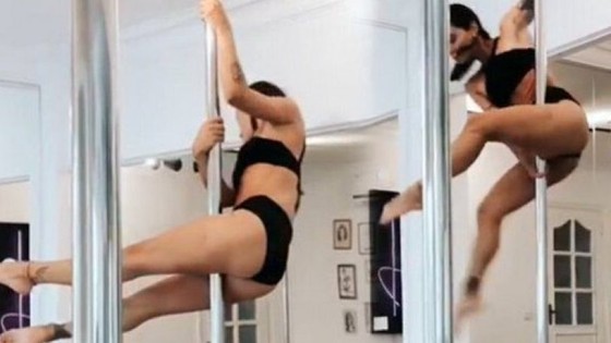 Yasemin Yürük'ün direk dans şovu sosyal medya salladı