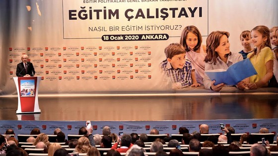 Kılıçdaroğlu, CHP Eğitim Çalıştayı'na katıldı