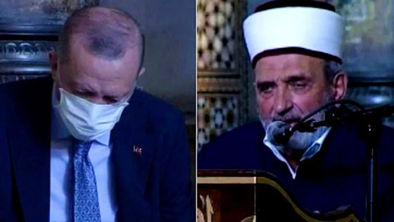 Erdoğan'ın önünde Atatürk'e hakaret eden imamla ilgili büyük gizlilik!