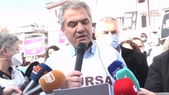 Hekimlerin 'Beyaz Yürüyüşü' Bursa'da: 'Toplumun sağlık hakkı için mücadele ediyoruz'