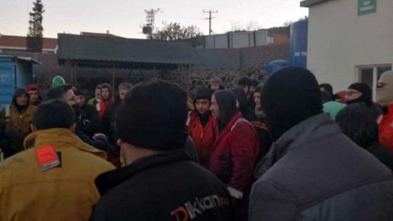 İşçi eylemleri İzmir'e sıçradı: Gemi söküm işçileri iş bıraktı