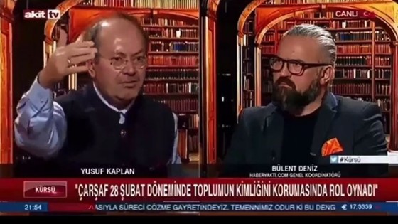 Akit TV'de skandal hakaretler: 'Beyin özürlü olmasa laik olmaz'