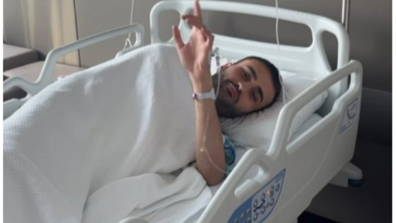 CZN Burak hastaneye kaldırıldı: Son görüntüsü korkuttu