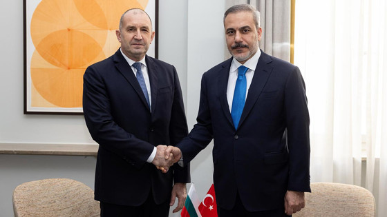 Bakan Fidan, Bulgaristan Cumhurbaşkanı Radev İle Görüştü