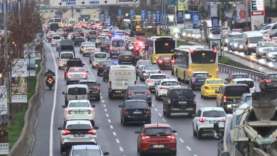 İstanbul'da Trafik Kilit! Yüzde 70'e Dayandı