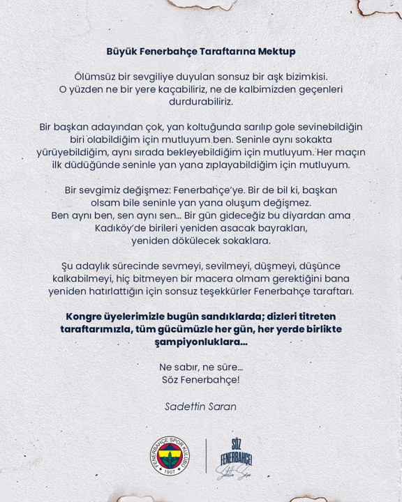 Fenerbahçe Başkanını Seçiyor! Ali Koç Mu, Sadettin Saran Mı? - Resim : 7