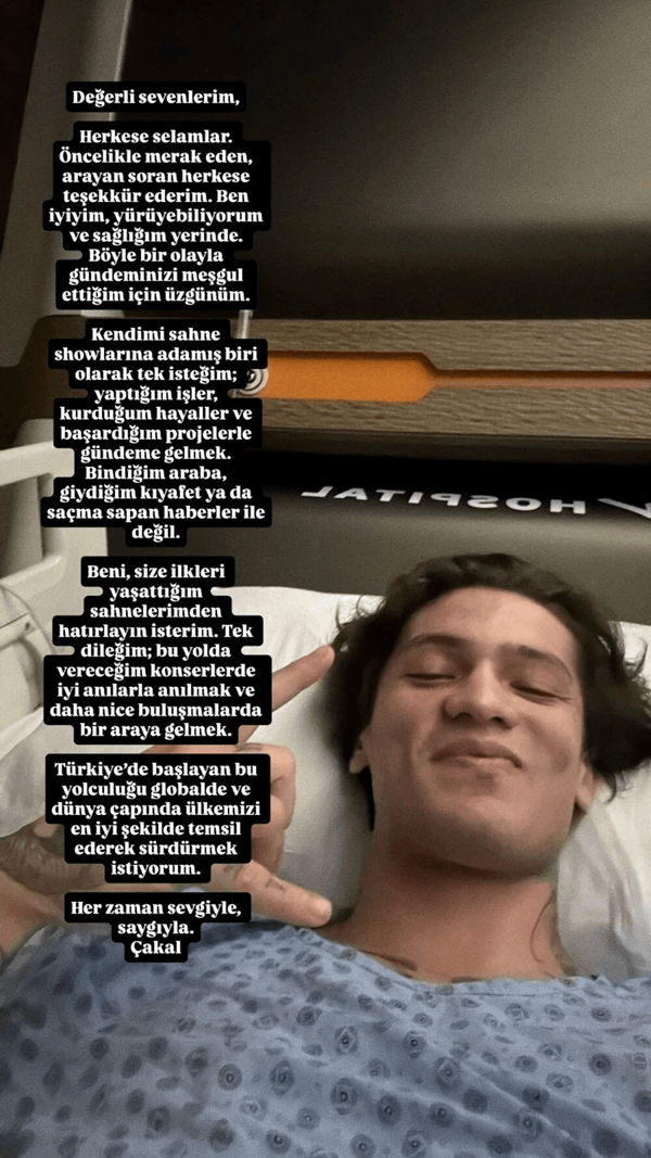 Konser Çıkışı Vurulmuştu: Çakal'dan İlk Kare Geldi - Resim : 2