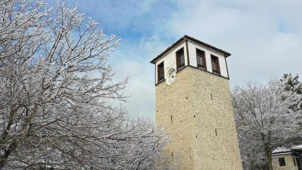 Beyaza bürünen Safranbolu, havadan görüntülendi - Resim: 3