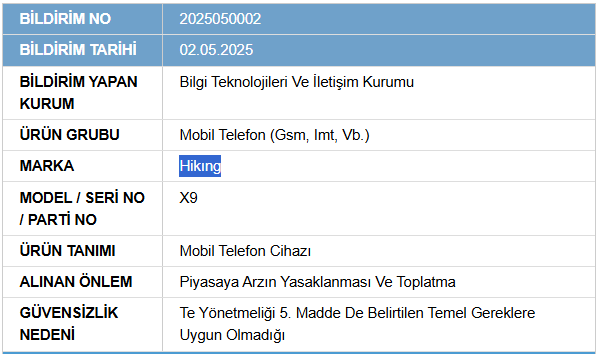 4 Cep Telefonu Modeli Yasaklandı! Piyasadan Toplatılıyor... Skandal Gıdalardan Teknolojiye Sıçradı - Resim : 1