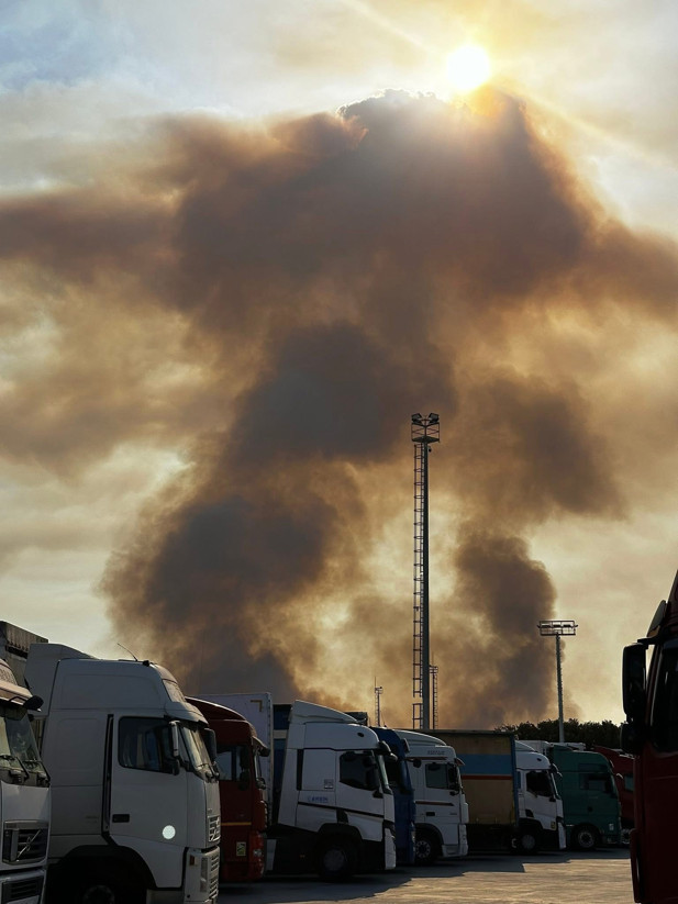 Bulgaristan'da Çıkan Orman Yangını da Türkiye'ye Ulaştı! - Resim : 1