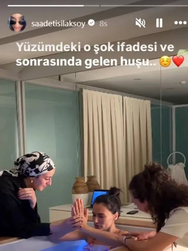 Saadet Işıl Aksoy O Akıma Katıldı, Sadece 3 Dakika Dayanabildi - Resim : 1
