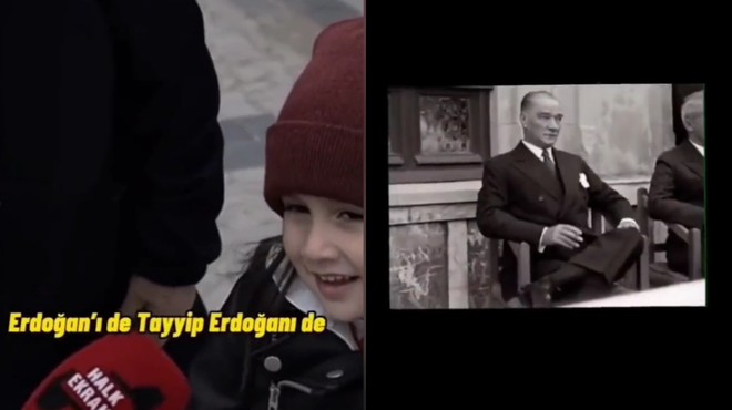 Küçük çocuğun 'Cumhurbaşkanı olarak kimi seviyorsun' sorusuna yanıtı gündem oldu