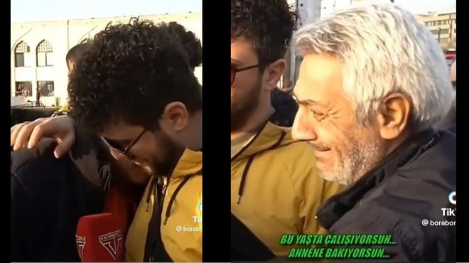 İzleyenlerin boğazı düğümlendi: 15 yaşındaki çocuk ağladı, herkesi ağlattı