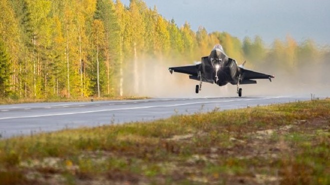 F-35A savaş uçakları ilki denedi!