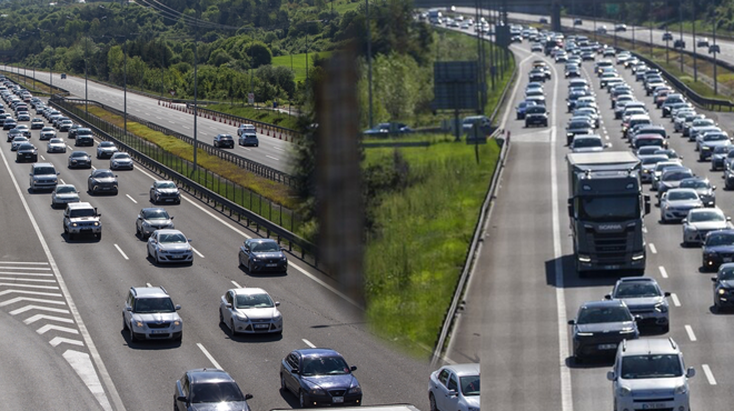 Bayram Tatili Bitti, Dönüş Çilesi Başladı: Trafik Durma Noktasında