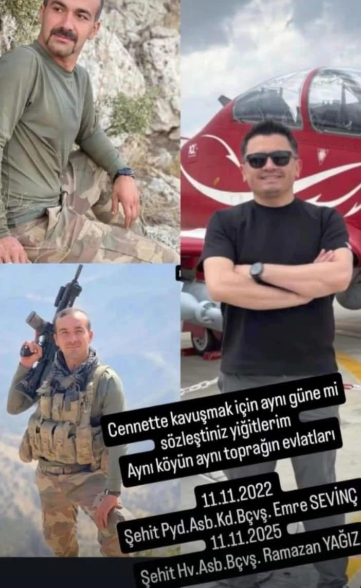 Yürek Yakan Tesadüf! Çocukluk Arkadaşıyla Üç Yıl Arayla Aynı Gün Şehit Oldu - Resim : 3