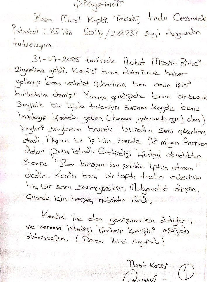 Özgür Özel 'İBB Borsası' Belgelerini Açıkladı: 'AKP'li Birinci, Murat Kapki'den 2 Milyon Dolar İstedi' - Resim : 2