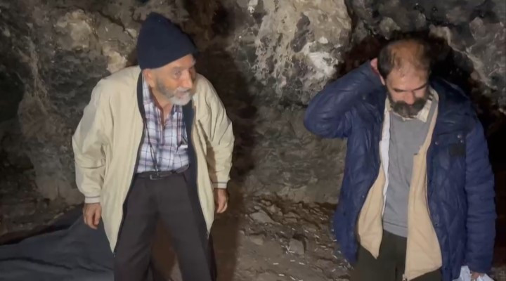 Uludağ'da Mağarada Yaşayan Adamın Hikayesinde Mutlu Son: 83 Yaşındaki Baba Oğluna Kavuştu - Resim : 1