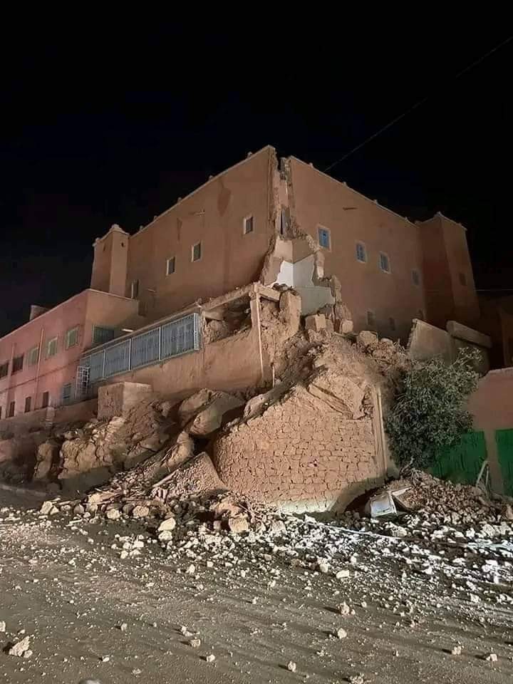 Fas'ta 7 büyüklüğünde deprem: Yüzlerce kişi hayatını kaybetti! - Resim : 1