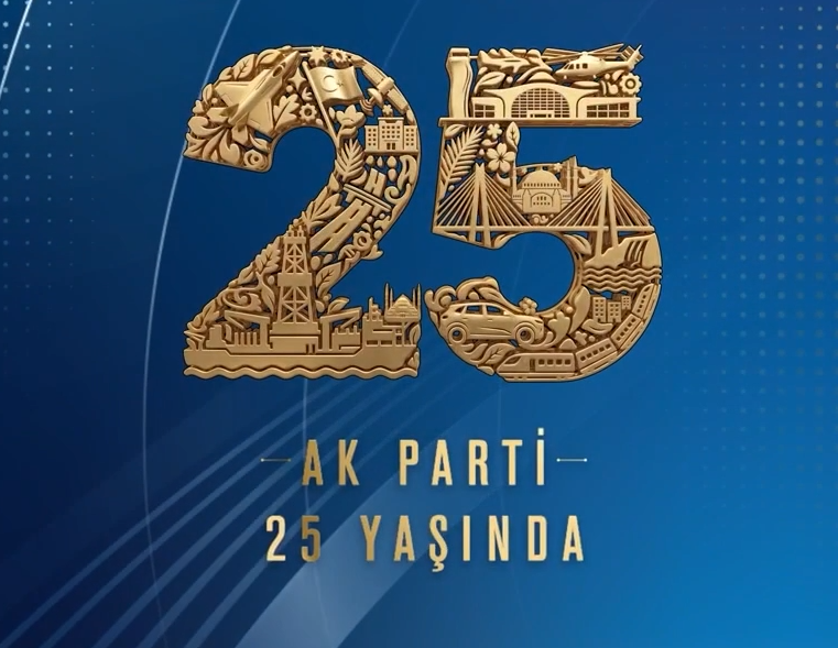 AK Parti’nin 25. Yıl Logosu Tanıtıldı, Logoda Hangi Simgeler Var? İşte Detaylar - Resim : 1