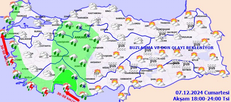 Hafta Sonu Planı Olanlar Dikkat: Meteoroloji Sarı Alarm Verdi! 5 Bölgede Sağanak - Resim : 3