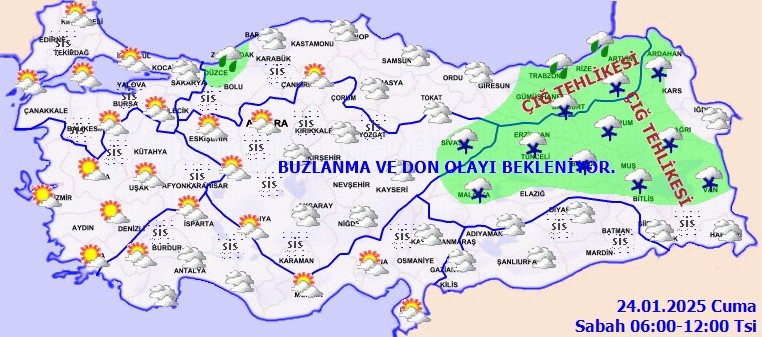 Bu İllerde Yaşayanlar Dikkat! Meteoroloji'den Sağanak ve Kar Uyarısı - Resim : 1