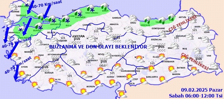 Meteoroloji'den İki Bölgeye Fırtına Alarmı: Fena Vuracak - Resim : 1