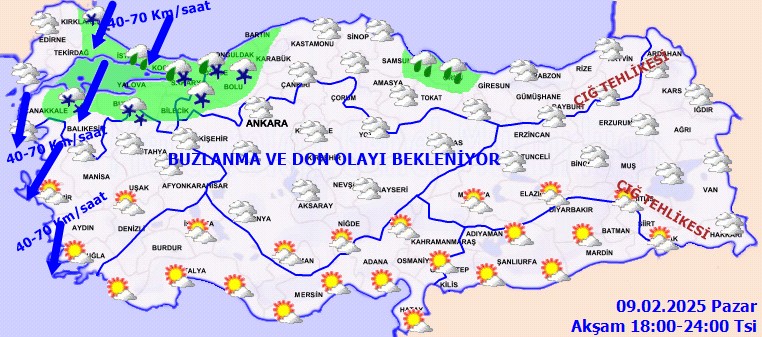 Meteoroloji'den İki Bölgeye Fırtına Alarmı: Fena Vuracak - Resim : 3