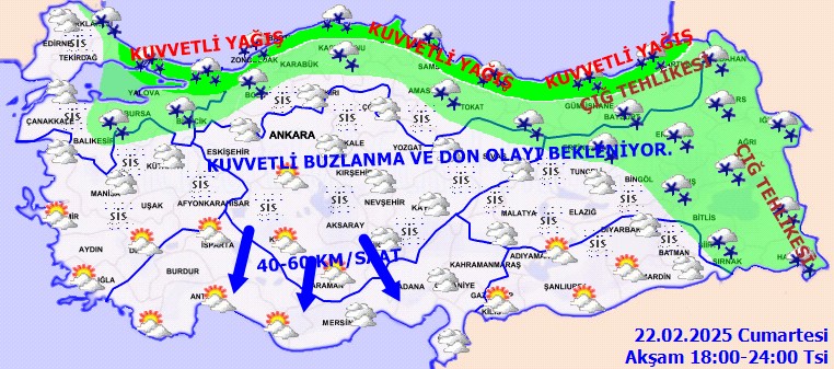 Meteoroloji'den Çok Sayıda İl İçin 'Kar' Uyarısı: Sarı ve Turuncu Kod Verildi - Resim : 3